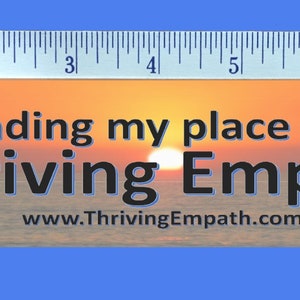 Thriving Empath Combo Pack with book optional plus bookmarks, stickers, and fridge magnet image 4