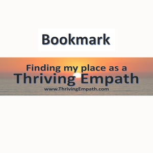 Thriving Empath Bookmark image 1