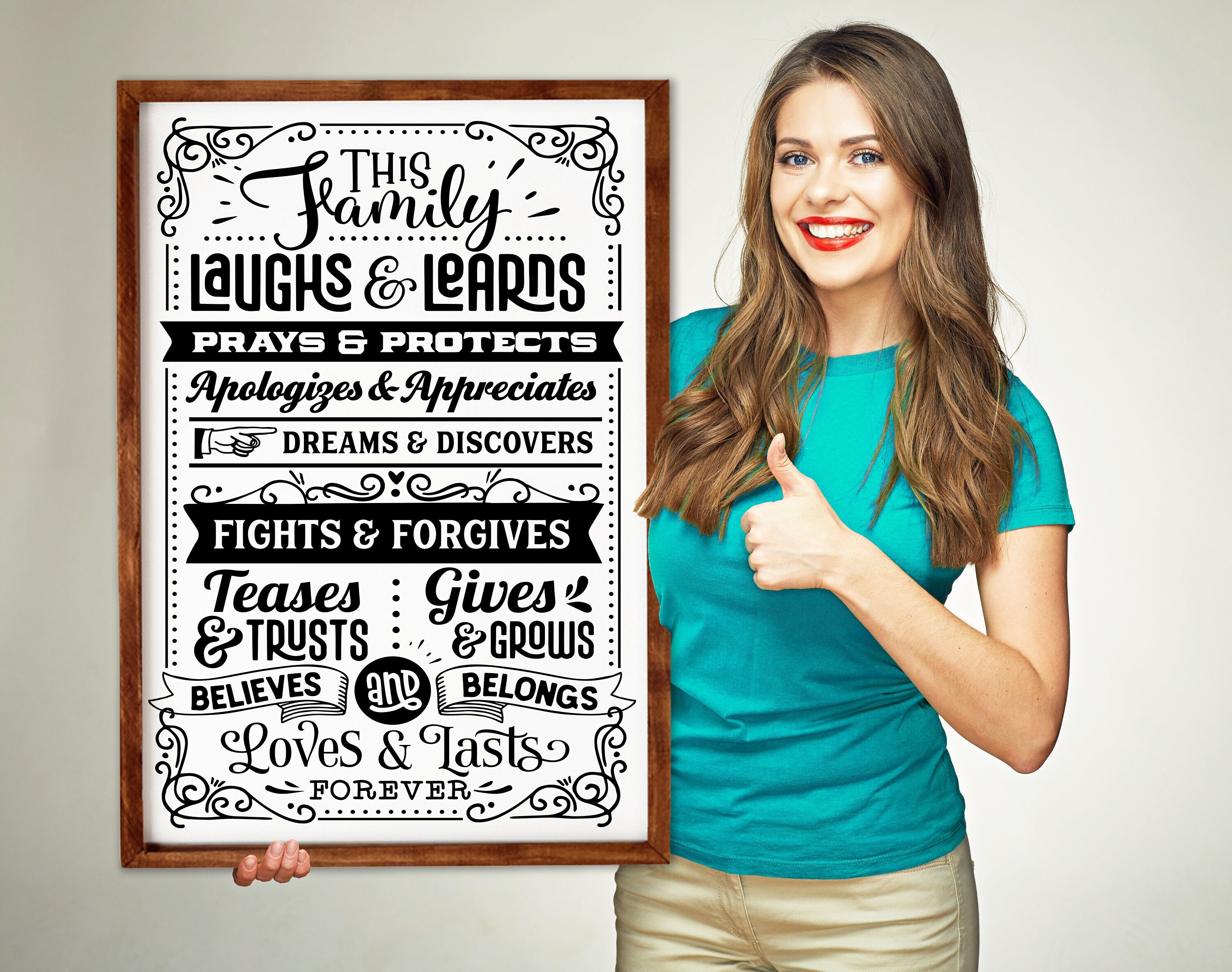 Customizable in This House Rules Wood Sign House Rules Sign Etsy