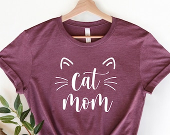 Cat Hair Don't Care Tee Gifts for Cat Lover Funny Cat - Etsy