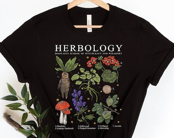 Herbology Plants Shirt, Botanical Gift, Gardening Tee