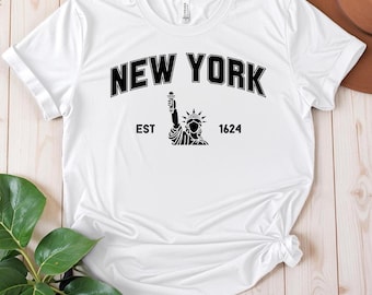 NYC Skyline Graphic Tee - New York City Souvenir Shirt