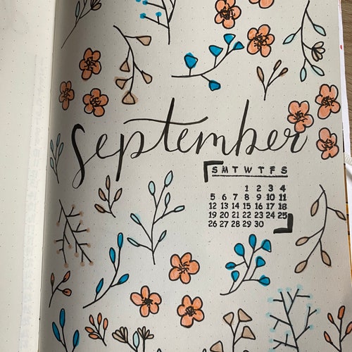 Mood Tracker Printable Yearly Bullet Journal Tracker | Etsy