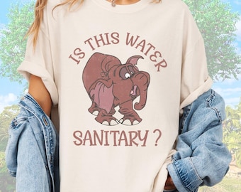 Is This Water Sanitary? Tarzan Inspired Boxy Crop or Full-Length Shirt, Disneyland Disney World Outfit, Disney Vacation, Animal Kingdom Tee