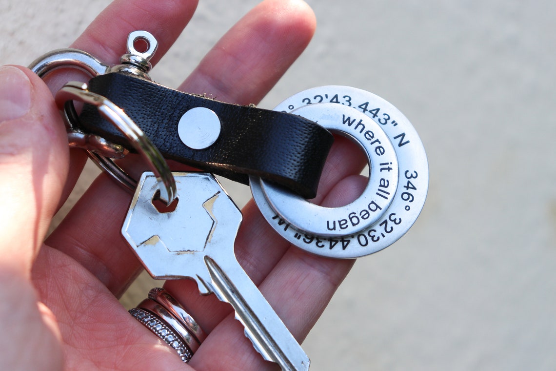 Custom stamp keychainCustom Keychain for Etsy