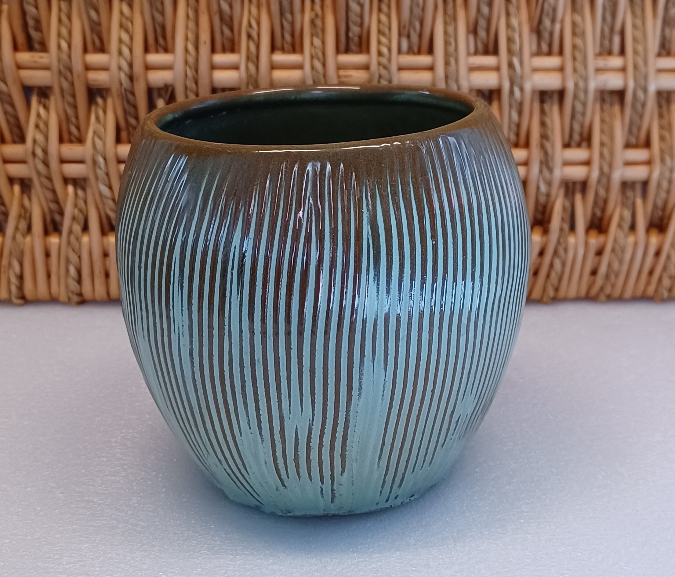 Frankoma Tiki Mug - Etsy