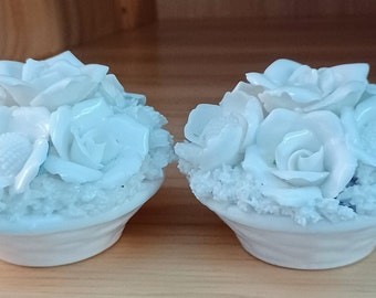 Unique Porcelain Candlestick Holders