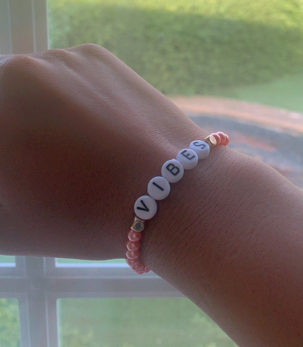 Preppy bead bracelet preppy bracelet heishi bracelet Etsy