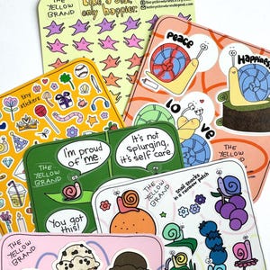 Happy Stuff Sticker Sheets