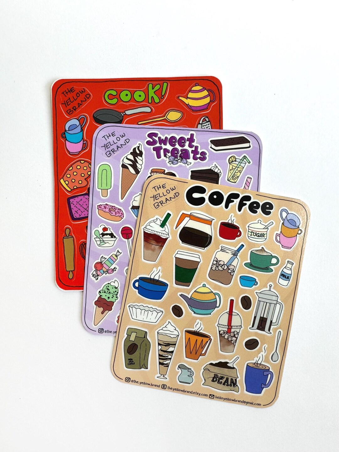 Cooking/baking - Hobby Sticker Sheets - Etsy