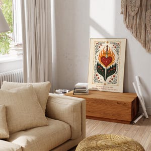 Vuurhart-zwaardkunst, fantasie leesgrage muurafdruk, boekenliefhebber cadeau, inspirerend citaat: je zou de sterren kunnen rammelen, leesmerchandise, boekenkamer afbeelding 6