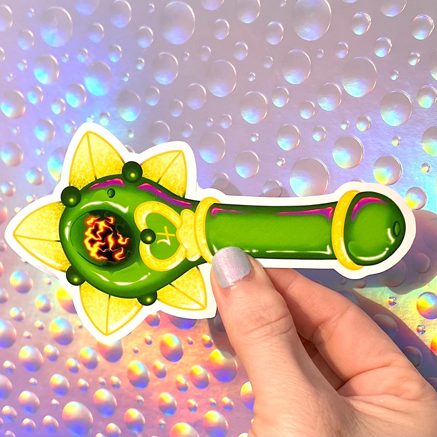 Sailor Jupiter 420 Transformation Pipe Vinyl Sticker | Waterproof
