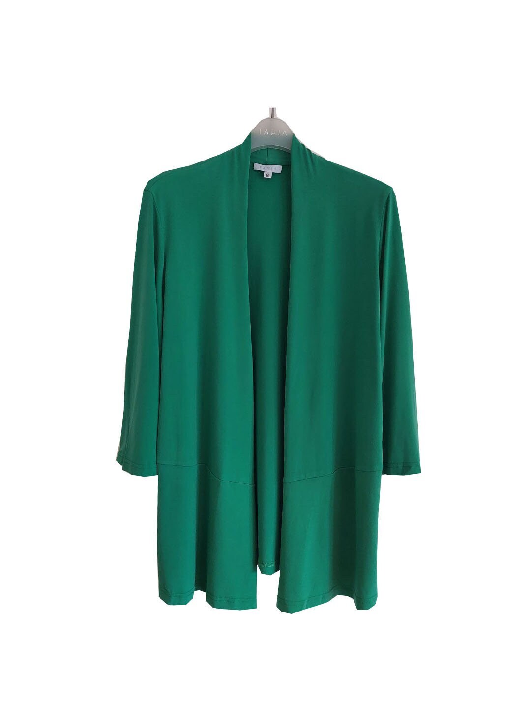 Women s Cardigan 3 4 Sleeves Cardigan Open Front Raw Edge Cardigan Etsy UK