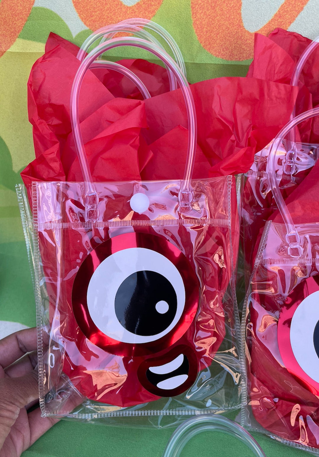 Numberblocks Gift Bag Birthday Party Favor Gift Bag Numberblock One numberblocks-gift-bag-birthday-party-favor-gift-bag-numberblock-one