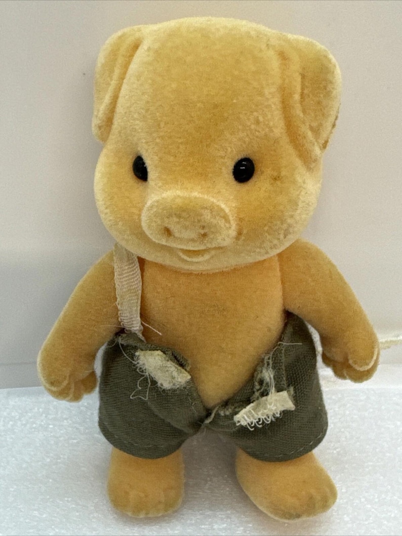 Sylvanian Barenwald Baerenwald Pig family 80s Vintage forest families Read image 2