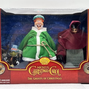 Mickeys Christmas Carol Figures - Etsy