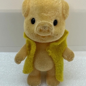 Sylvanian Barenwald Baerenwald Pig family 80s Vintage forest families Read image 11