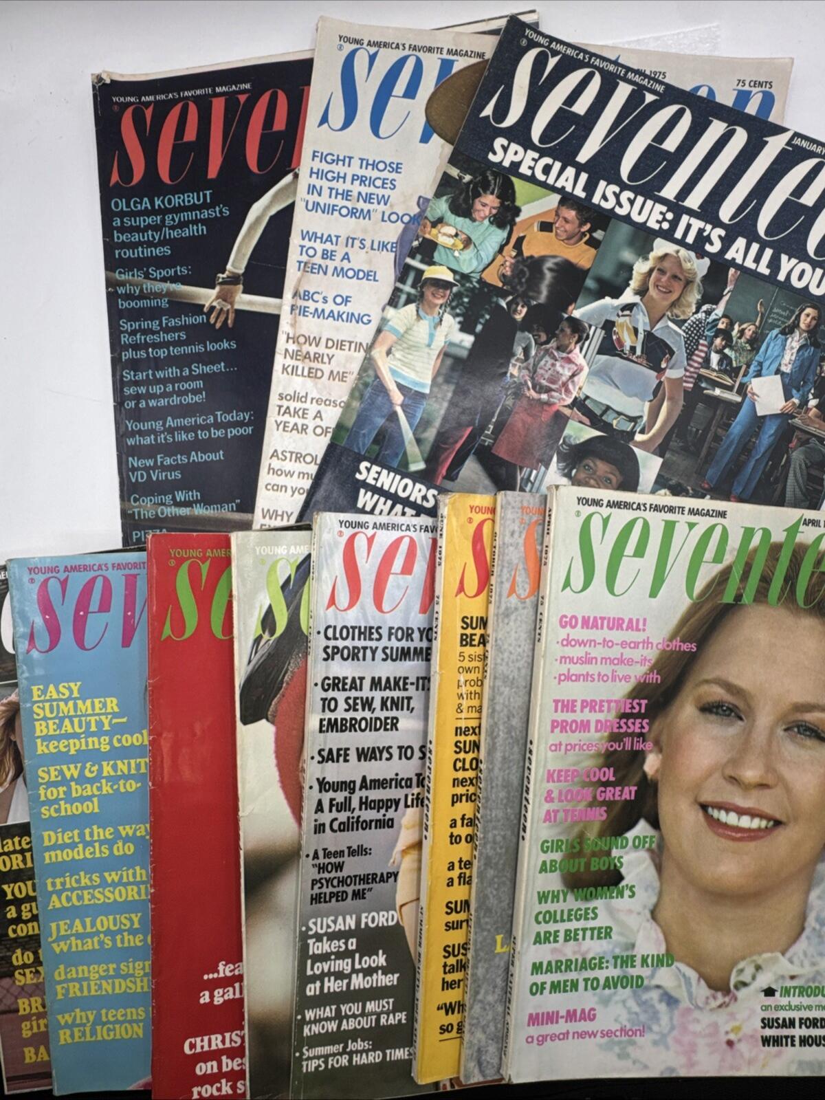 Seventeen magazine 1980s - Etsy 日本