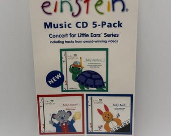 Cofanetto sigillato Baby Einstein del 2003 con 5 CD musicali - Concerto per piccole orecchie - Musica classica