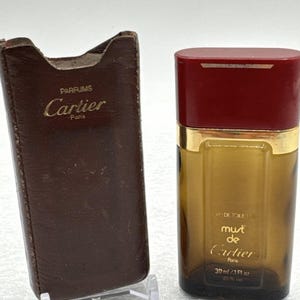 Vintage must de cartier perfume - Etsy 日本