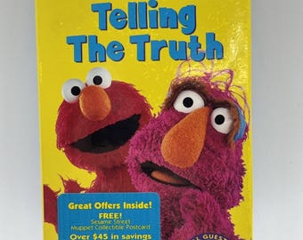 Sesame Street Kids Guide to Life Telling the Truth VHS 1997 Dennis Quaid Sealed
