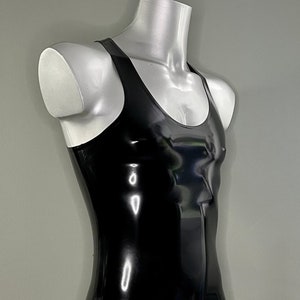 Singlet Vest | 0.4 Latex | Men's Rubber