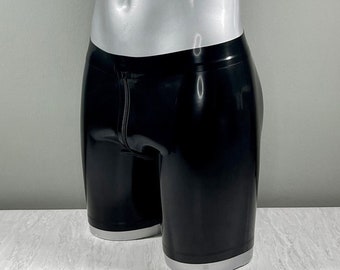 All Round Zip Shorts | 0.5 Latex | Men's Rubber