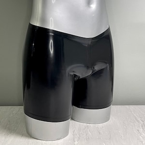 Latex Cycle Shorts | 0.4 Latex | Men&#39;s Rubber