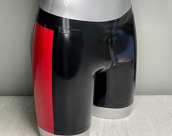 Side Panel Shorts | 0.5 Latex | Men's Rubber
