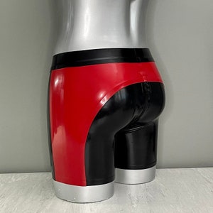 Back Panel Shorts | 0.5 Latex | Men's Rubber