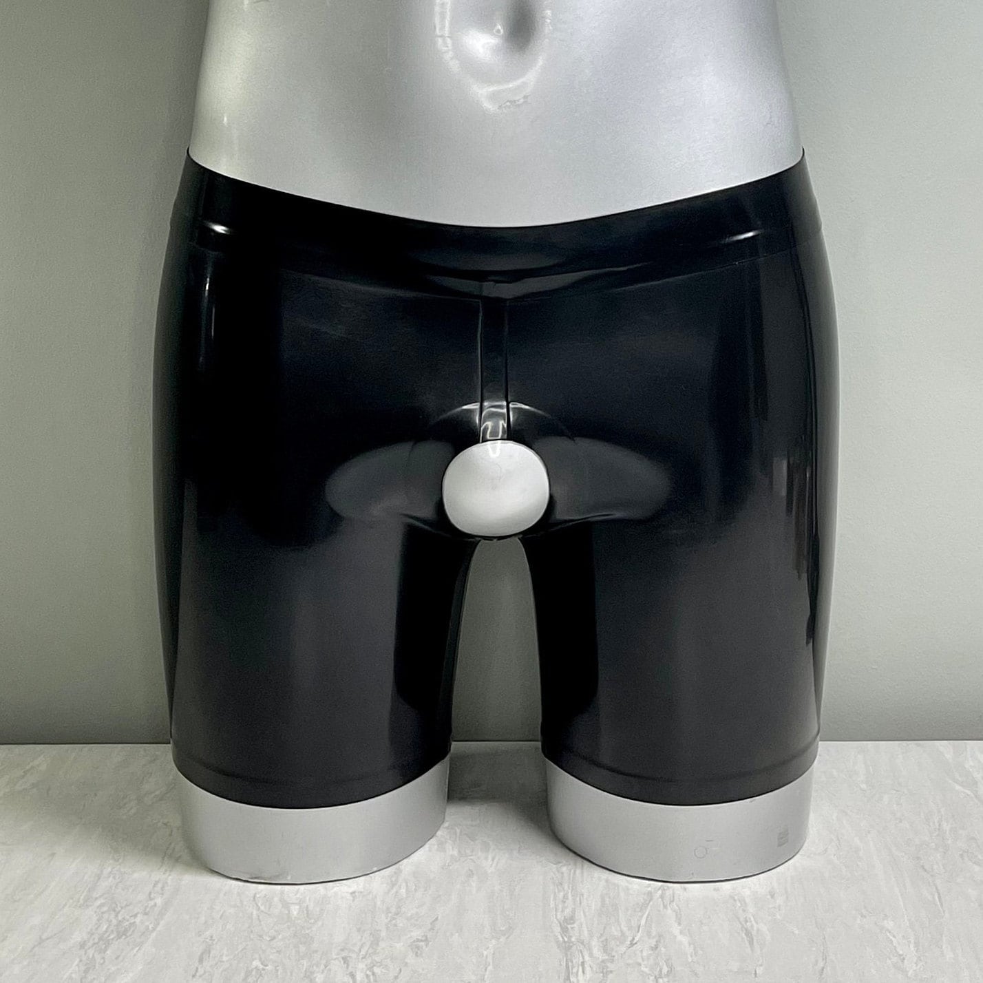 Latex Briefs With Corrugated Condom Hand Made and Top Quality Size