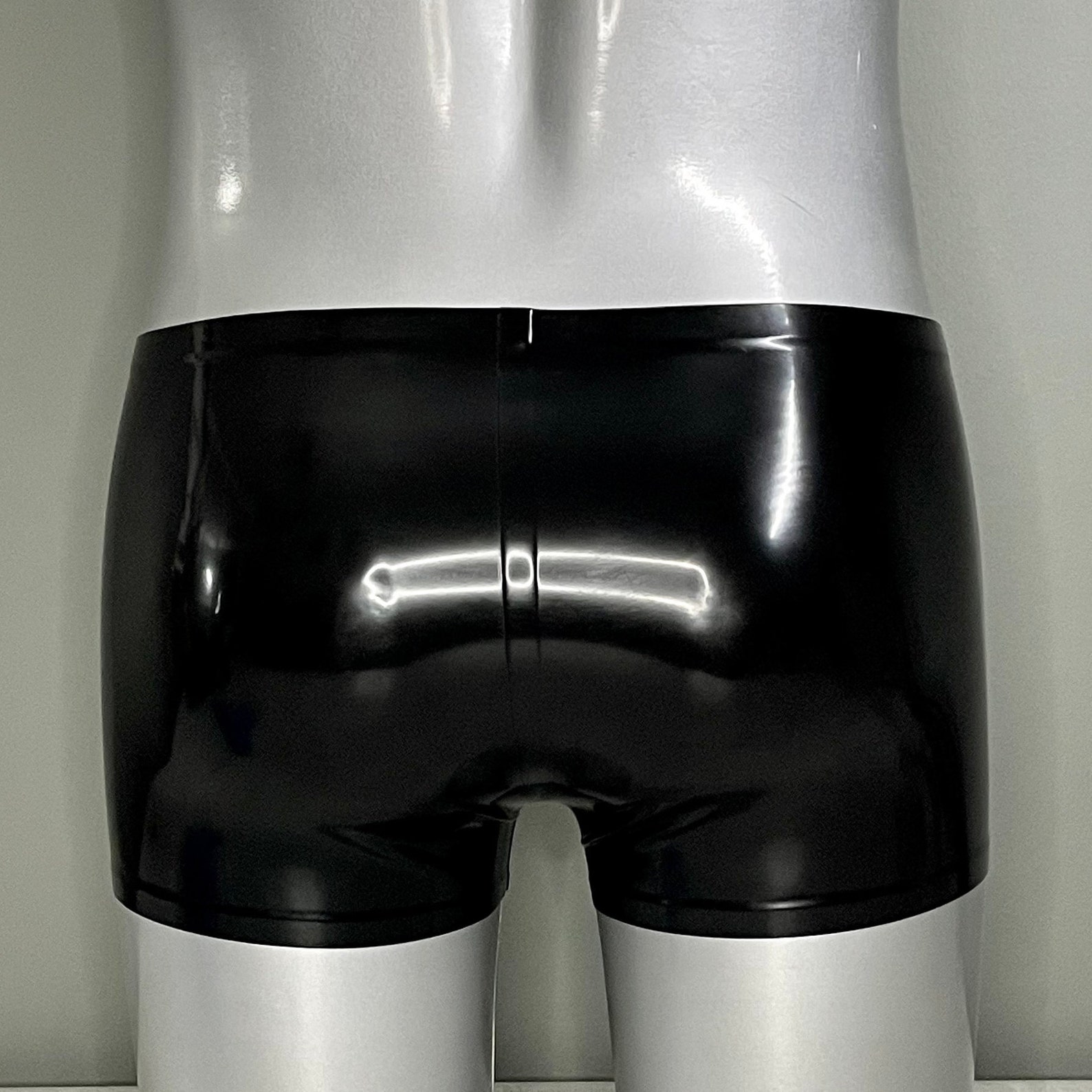 Men's Latex Boxer Shorts Black Rubber Shorts 0.5mm | Etsy