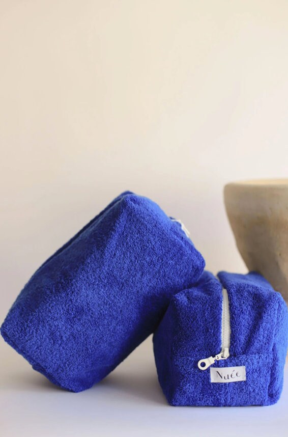 Maxi XXL Terry Toiletry Bag With Terry Lining Etsy