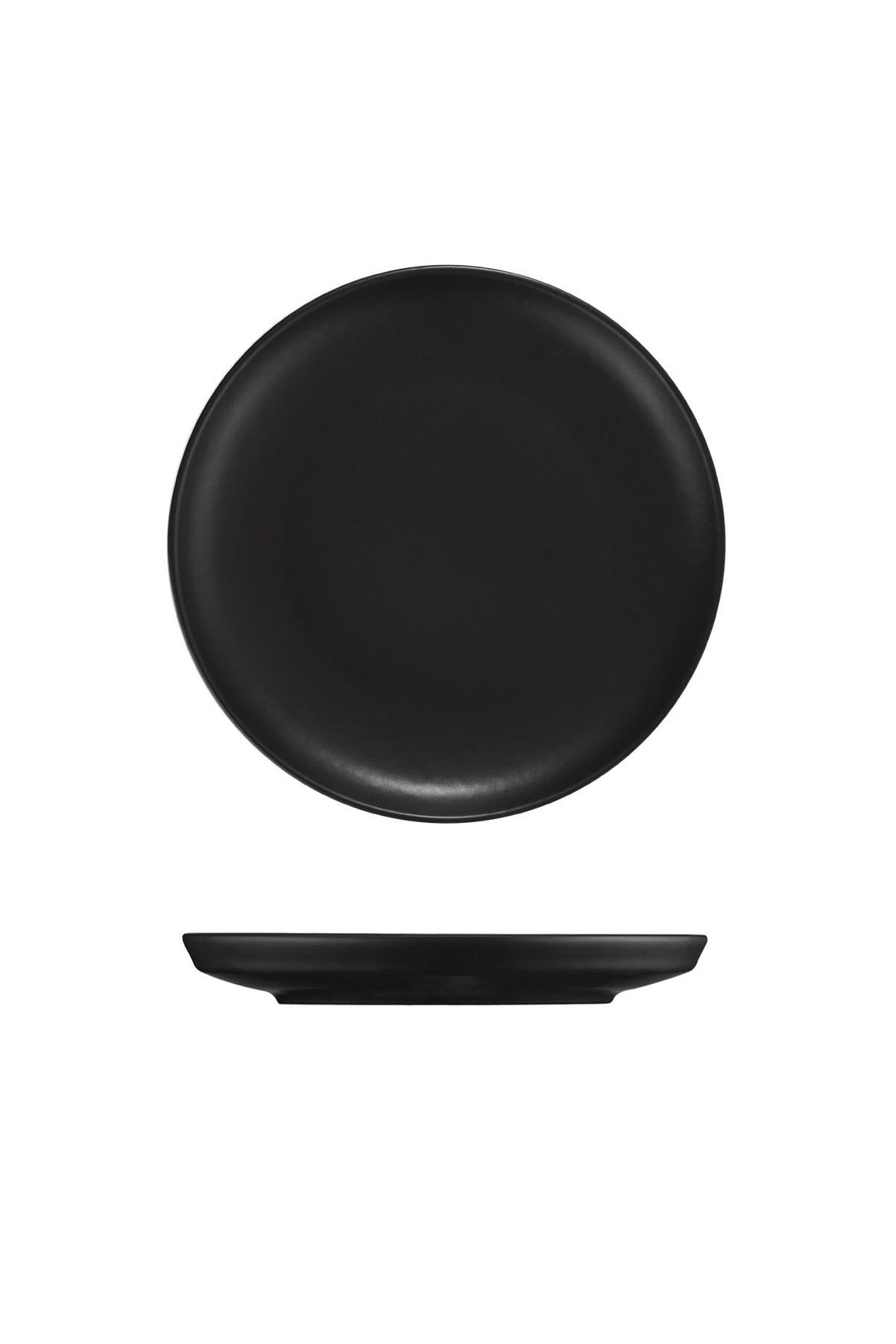 Matte Black Dinnerware Set Etsy