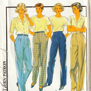 4 PANTS! SZ 16 Style Sew Pattern 4582