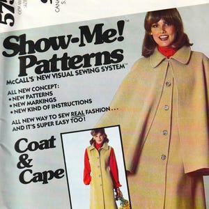 Coat & Cape 8-12 OR 16-20 McCall's 5753