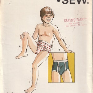 PDF Vintage 1950's Sewing Pattern: Men's Underwear Waist 38 96.5cm  Instantly Print at Home -  Canada