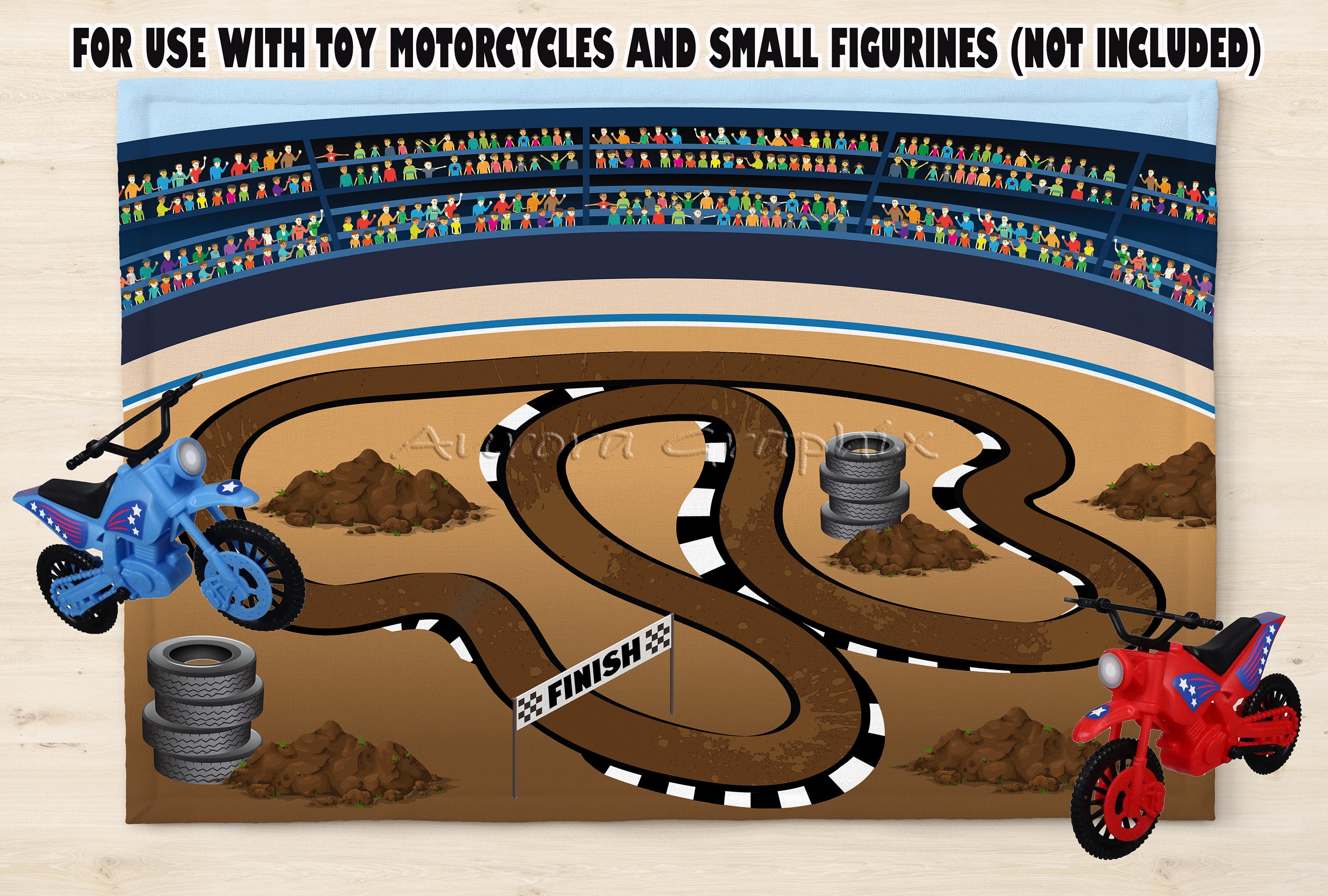 small motocross track layouts