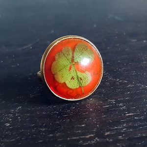 4-leaf clover ring Chunsène