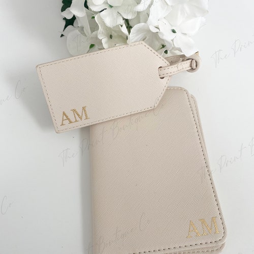 Personalised Passport Holder and Luggage Tag Etsy UK