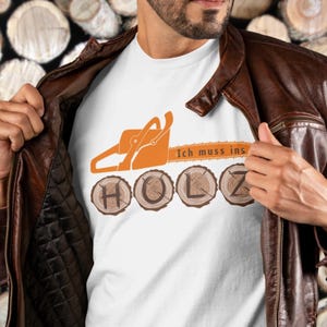 Holzflüsterer T-Shirt: Das perfekte Geschenk für Holzliebhaber, Schreiner & Förster