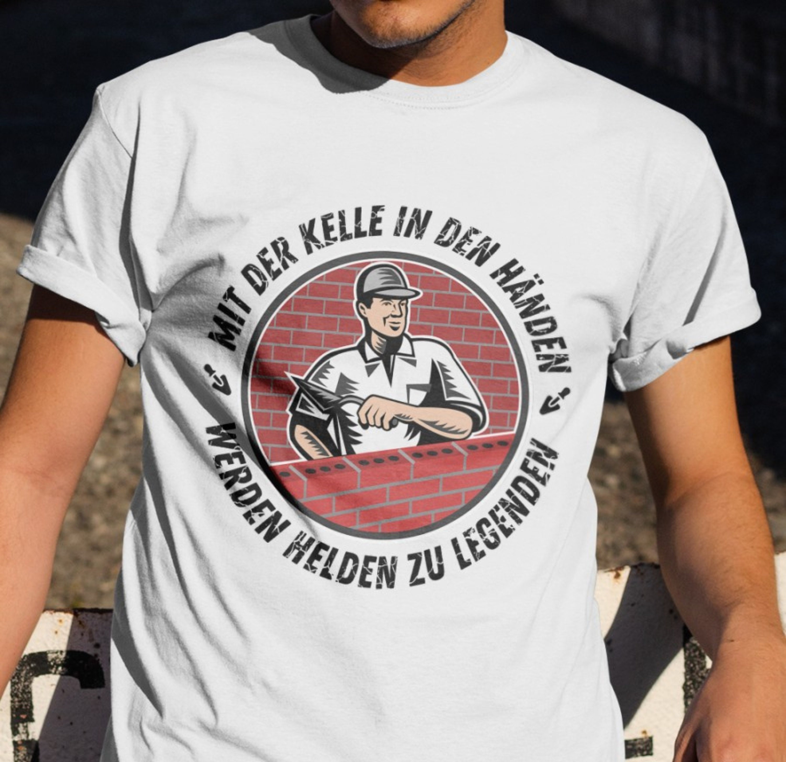 T-Shirt Bricklayer | Construction Worker | Craftsman funny saying
