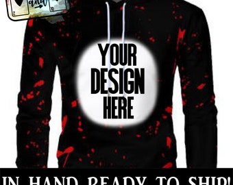 Custom All Over Print, Design Your Own, Personalized, Add Image, Text, Logo