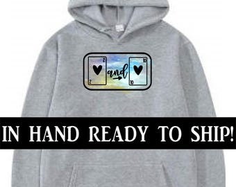 Gray fleece-lined hoodie 100% polyester sublimation sweatshirt, Unisex, plus size, DTF