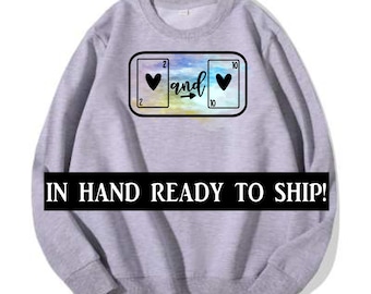 Sublimation 100% polyester grey sublimation sweatshirt soft cotton feel fleece-lined sublimation crewneck ready to ship sublimation plus