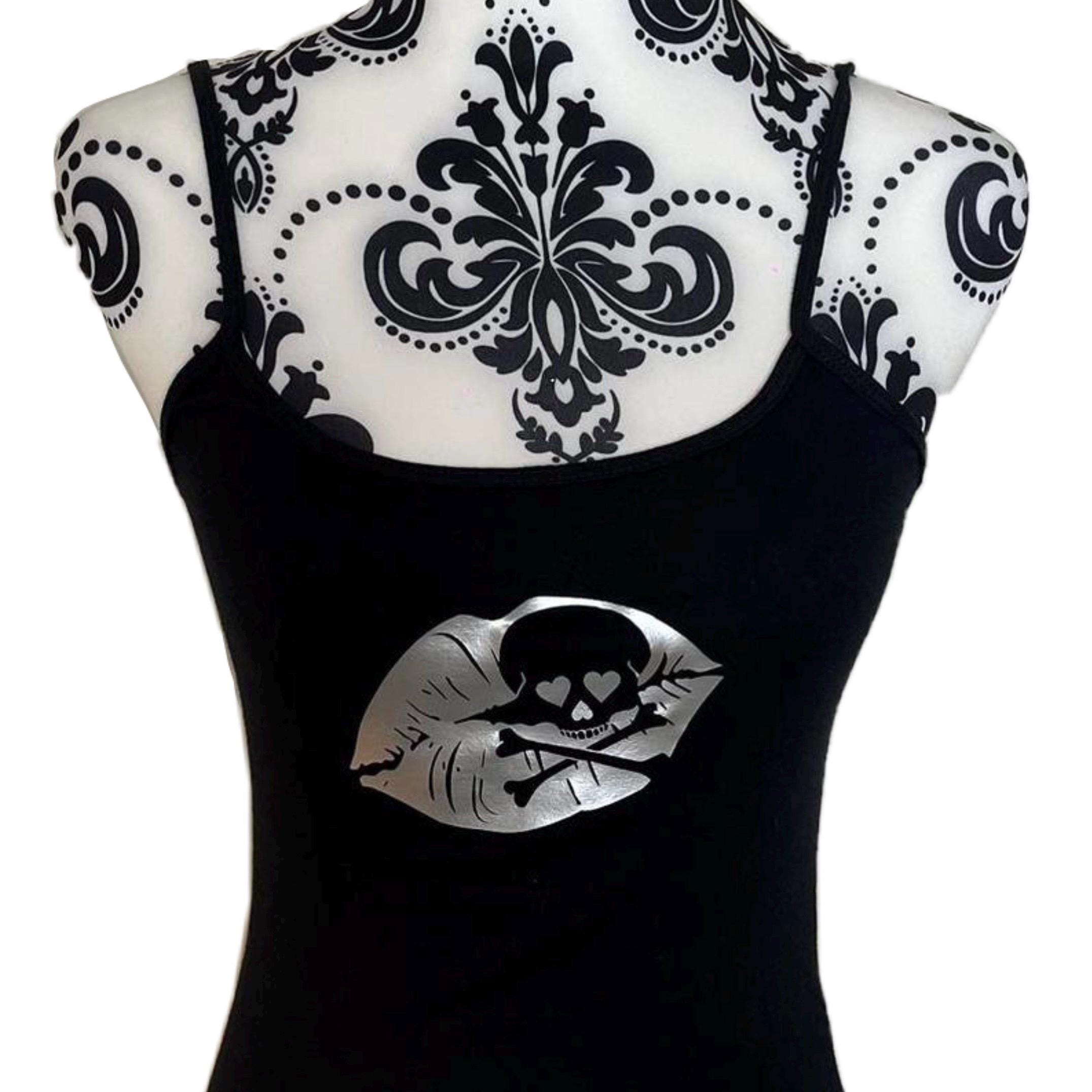 L.G.B. tank top　y2k　skull Skull Tank Top Y2k - Etsy