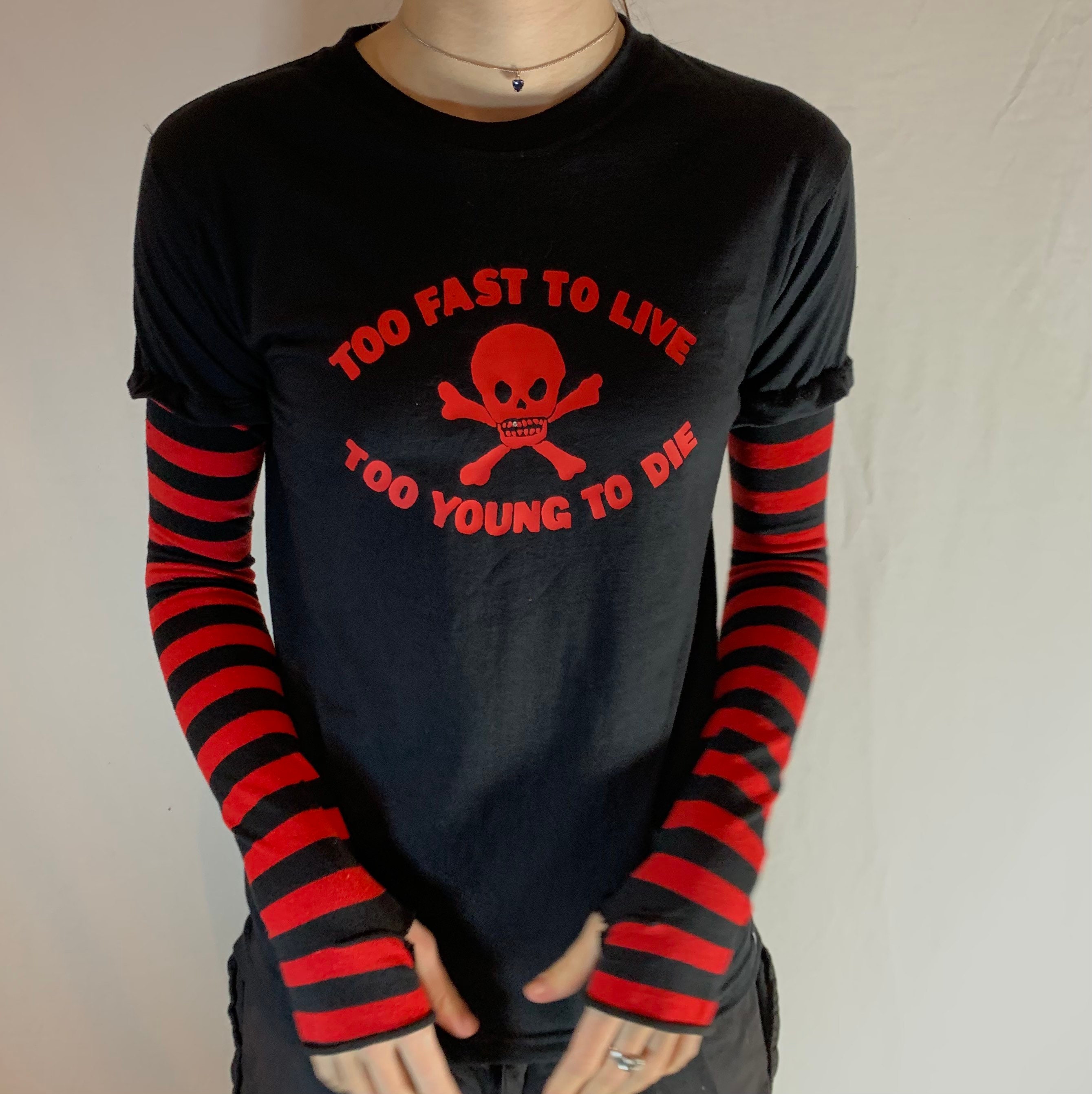 Too Fast to Live Too Young to Die - Etsy