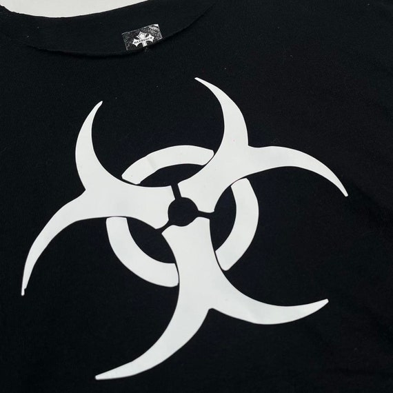 Biohazard Warning Science T-Shirt - Unisex Cotton Tee, Caution Medical Design For Men & Women - View #8