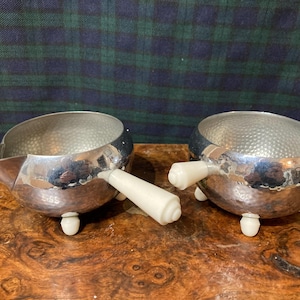 Art Deco Chrom Milch Zucker Set, englisches Tee-Set, Vintage Küchen Dekor, Tea Time Accessoires