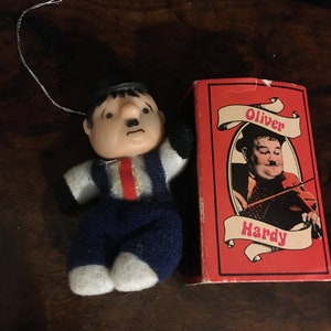 Laurel & Hardy Matchbox Doll | Vintage 60s | Larry Harmon Pictures | Rare Oddity Collectibles Just Oliver Hardy